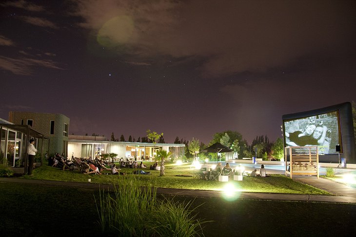 Entre Cielos open air cinema