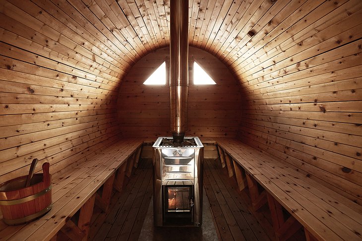 Schutzhütte Schöne Aussicht Sauna
