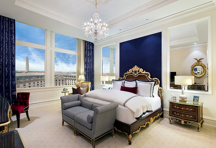 Trump International Hotel Washington bedroom