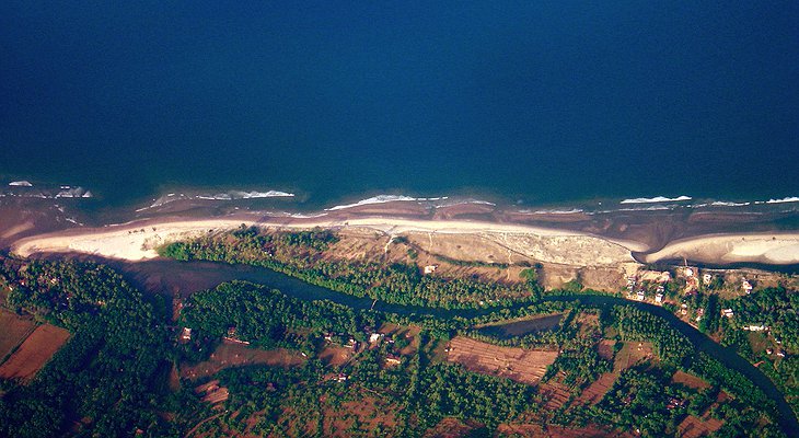 Elsewhere Goa aerial photo