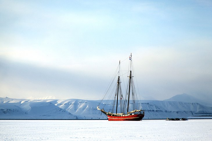 Spitsbergen Ship in the Ice