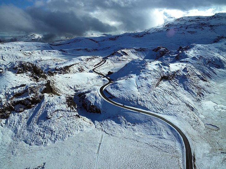 Iceland Winter scenery