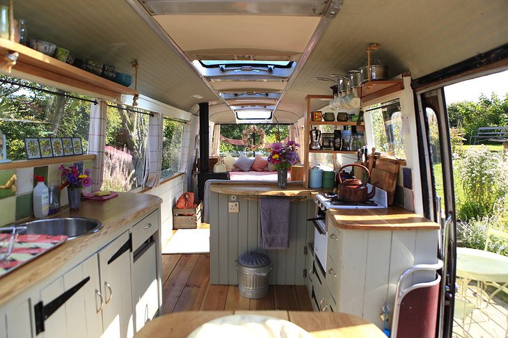 The Majestic Bus interior