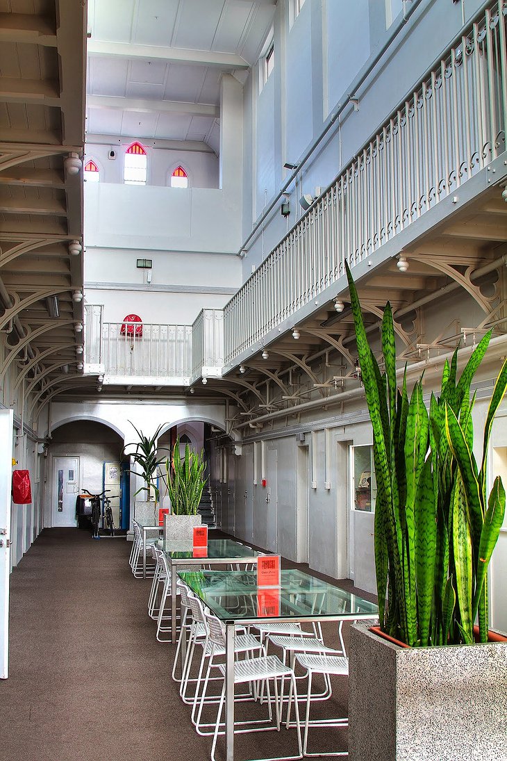 Jailhouse Accommodation Atrium Downstairs