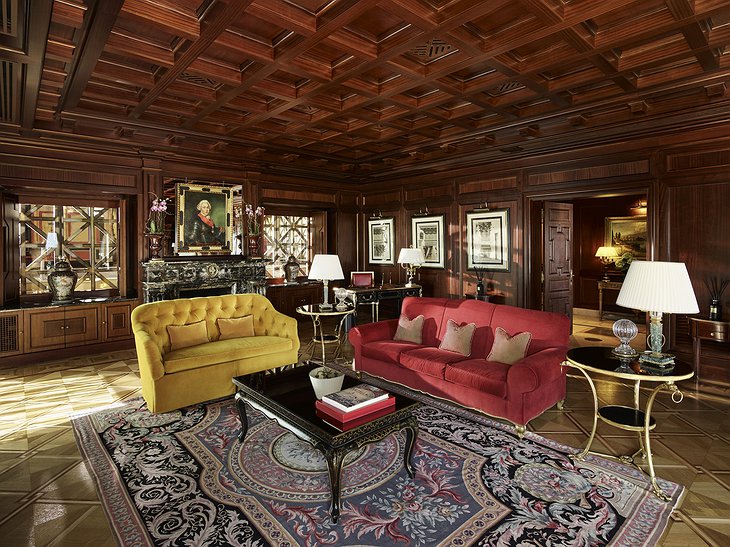 Hotel Principe di Savoia Presidential Suite Living Room