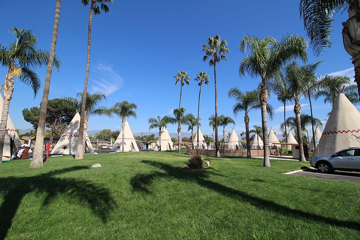 Wigwam Motel camp site