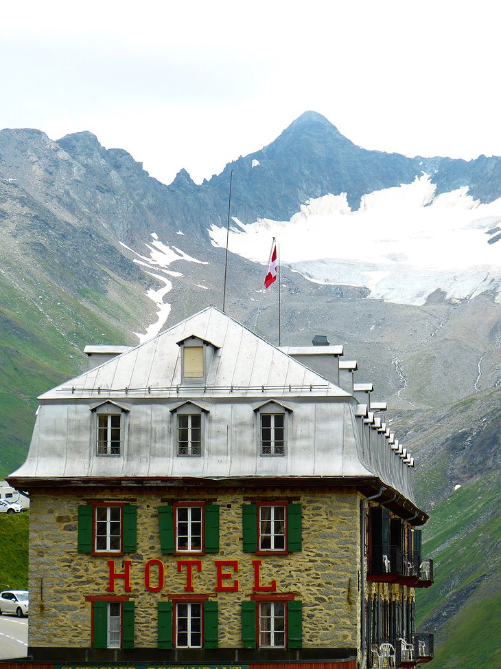 Hotel Belvédère Rhonegletscher Facade