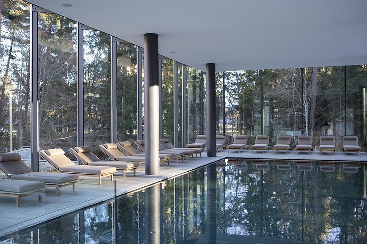 Waldhaus Flims Wellness Resort Indoor Pool