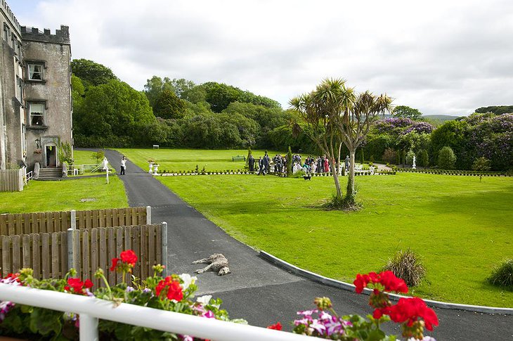 Ballyseede Castle garden