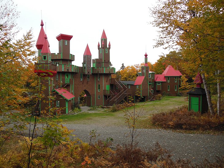 Auberge Du Château Bahia Castle In Autumn