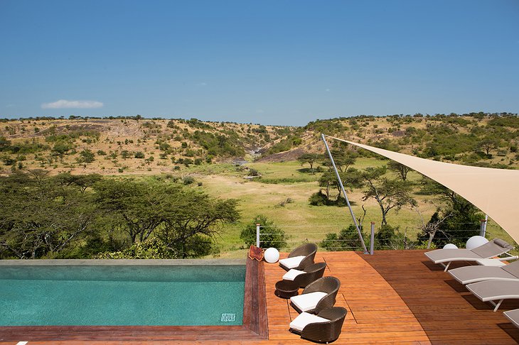 Mahali Mzuri swimming pool