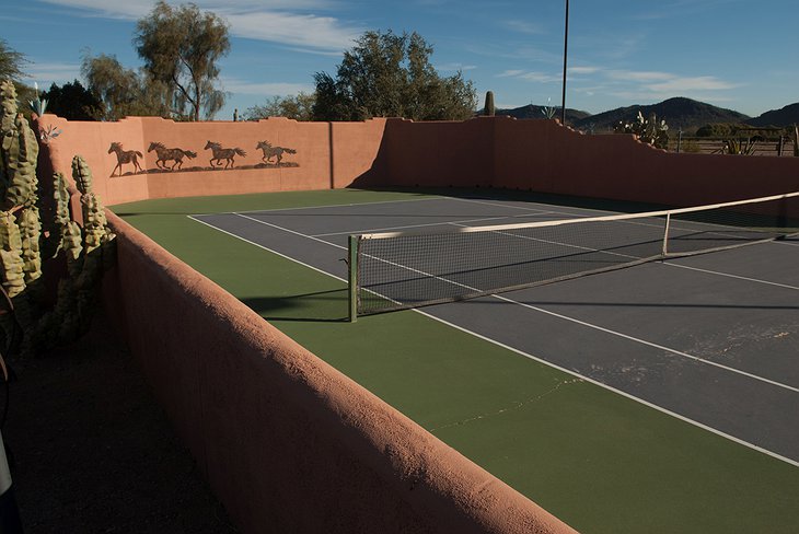 White Stallion Ranch Tennis Court