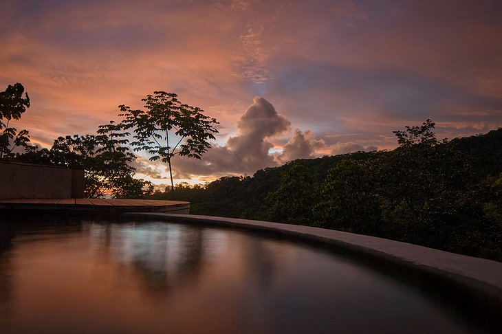 The Coco Pool Sunset View