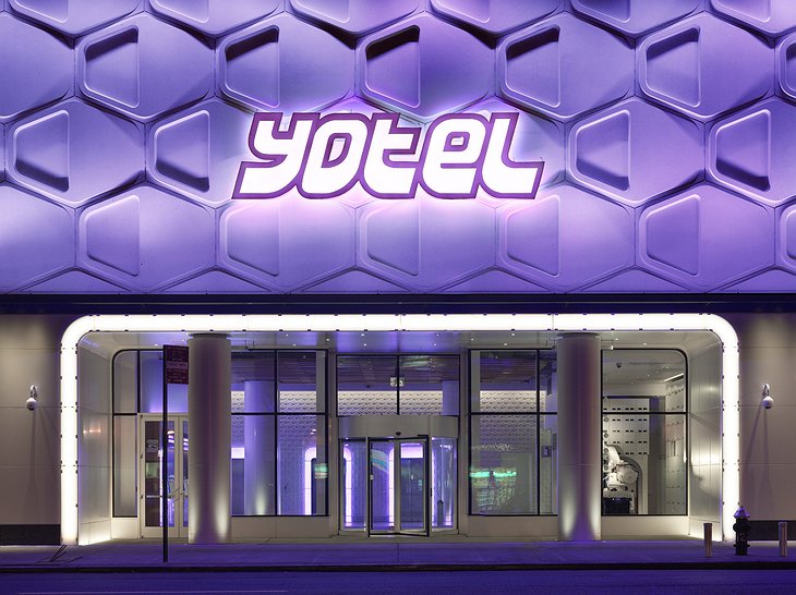 New York Yotel hotel exterior