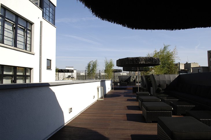 be Manos rooftop terrace