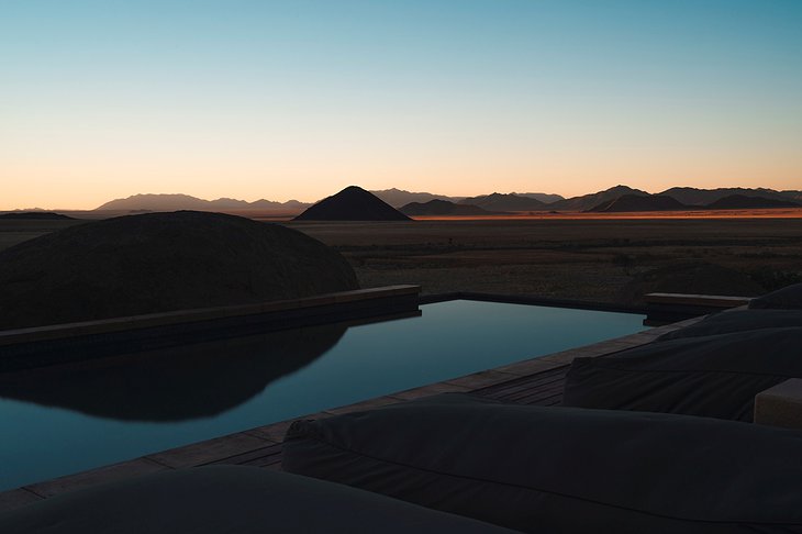 Zannier Hotels Sonop Pool Sunset Panorama