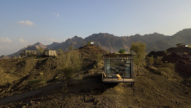 Hatta Damani Lodges Resort Mountain Cabins