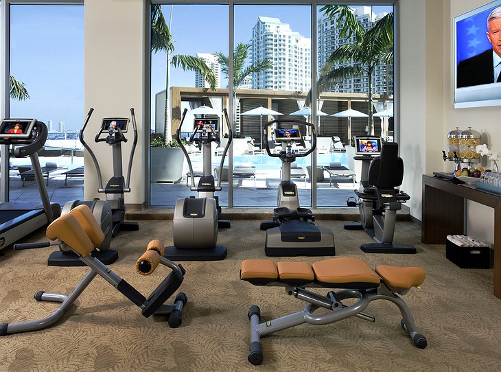 Epic hotel gym