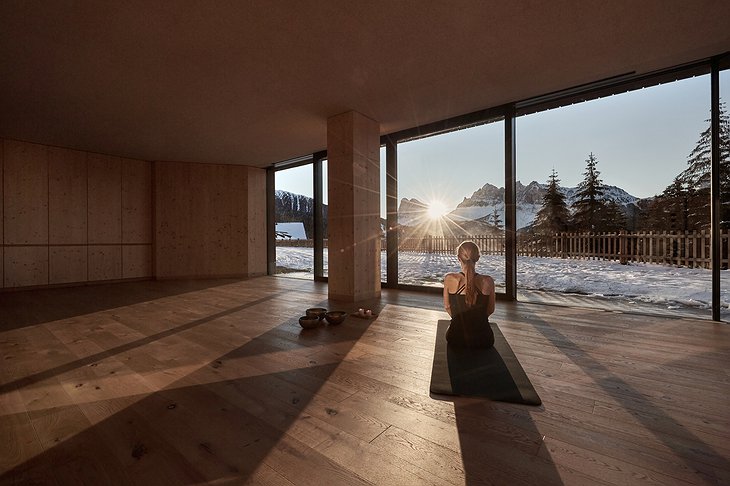 Forestis Dolomites Hotel Spa Meditation Room