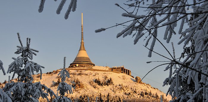 Hotel Ještěd - Unique Futuristic Tower In The Czech Mountains