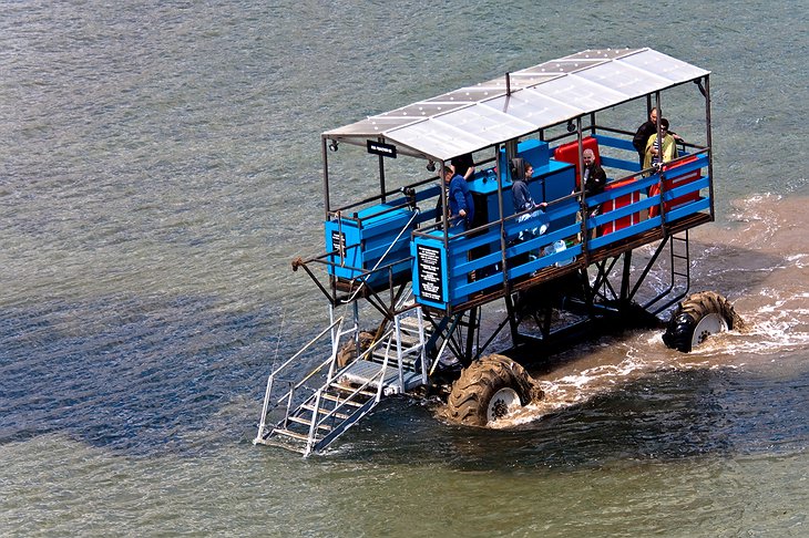 The Sea Tractor in the water