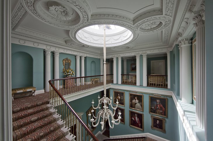 Ballyfin Hotel Chandelier