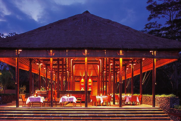 Alila Ubud plantation dining exterior