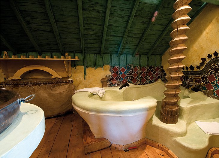 La Balade des Gnomes hotel bathroom