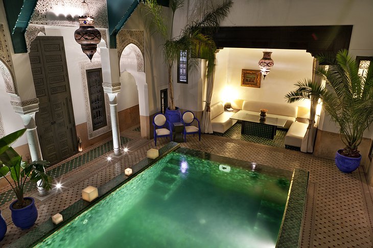 Riad Farnatchi swimming pool