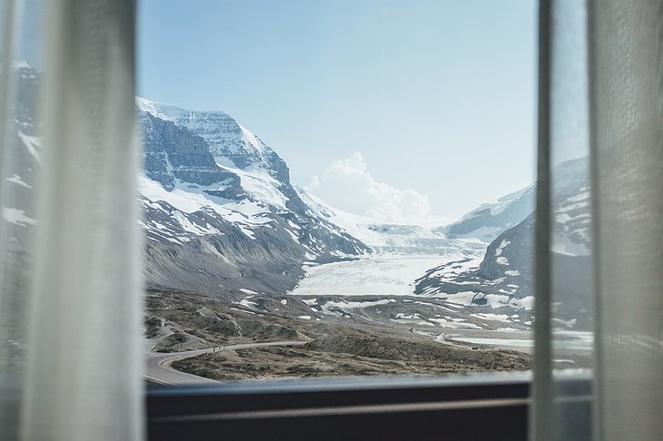 Glacier View Lodge Room Window Panorama