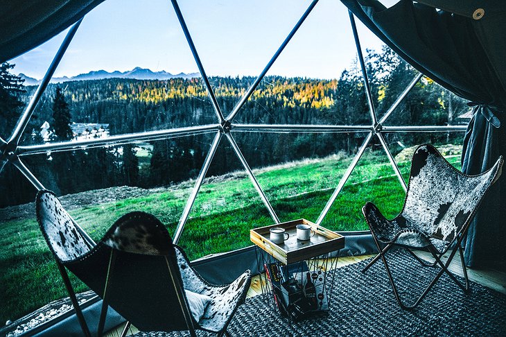 Tatra Glamp View On The Tatra Mountains