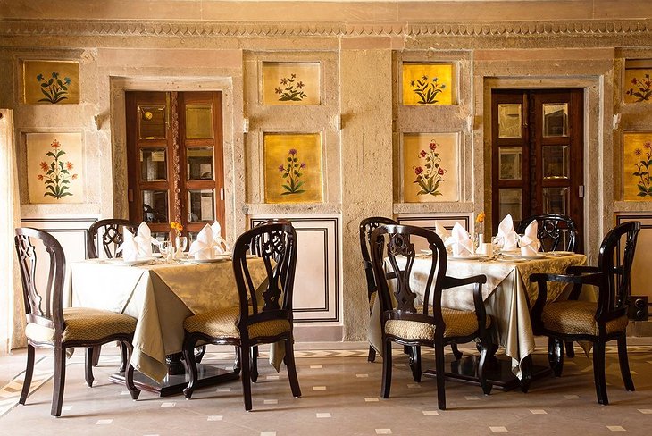 Brijrama Palace Dining Room