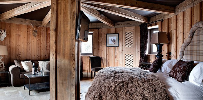 Les Fermes De Marie - Luxury Log Cabin In The French Alps