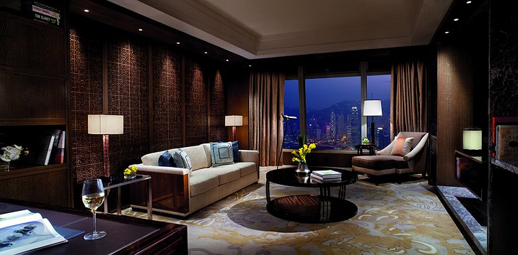 Premier Executive Suite living room