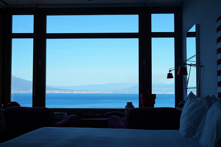 La Minervetta Maison Bedroom Sea Panorama