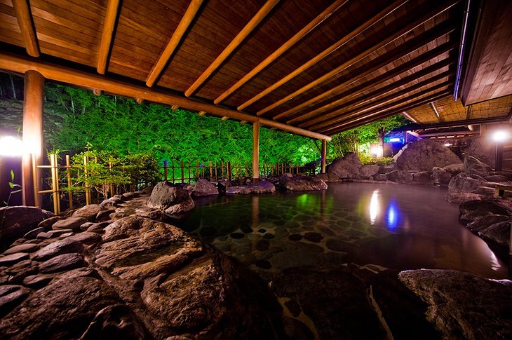 Nishiyama Onsen Keiunkan natural pool