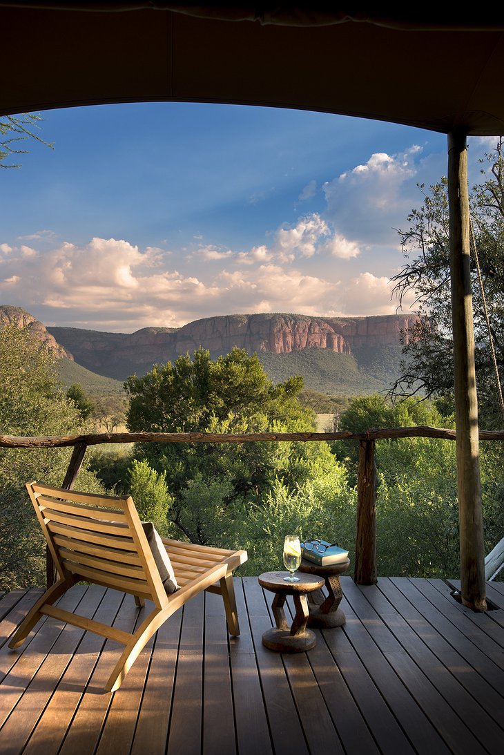 Marataba Safari Lodge views from the balcony
