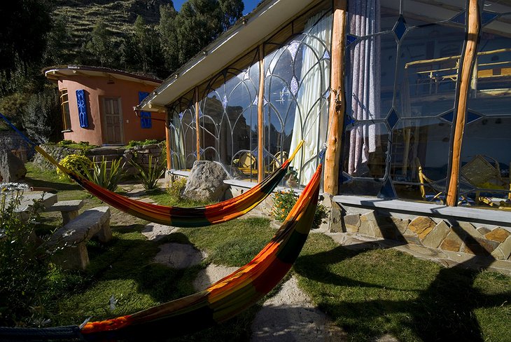 Hostal Las Olas Garden with Hammocks