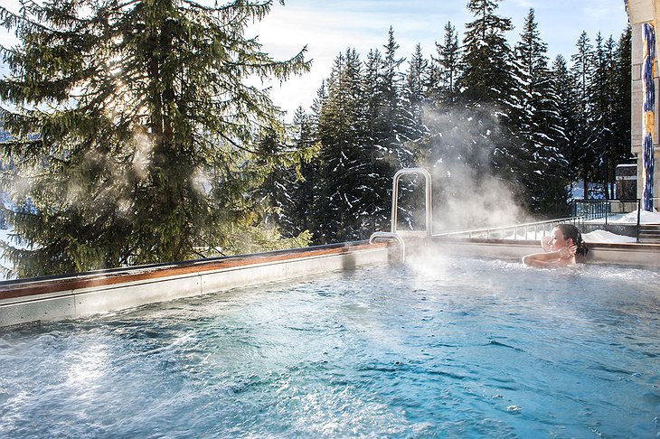 Pure Altitude Spa outdoor pool