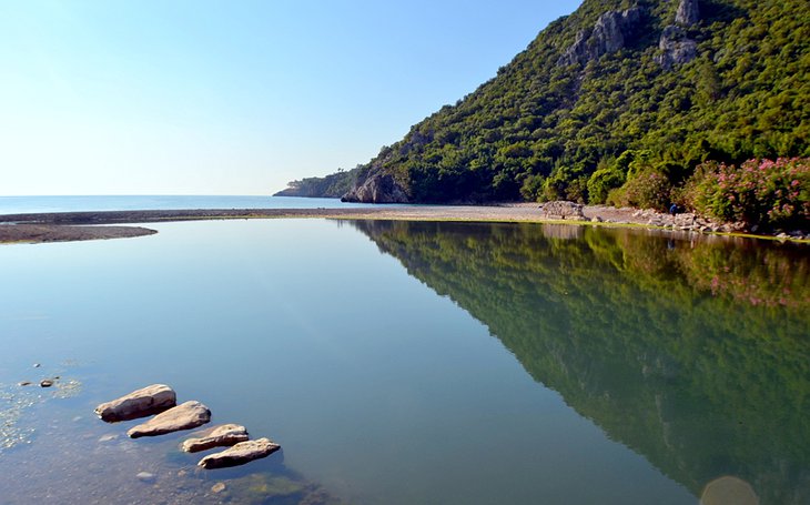 Olympos beach