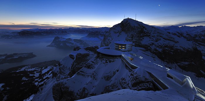 Hotel Pilatus-Kulm - A Dragon-Ridden Mountaintop In Switzerland