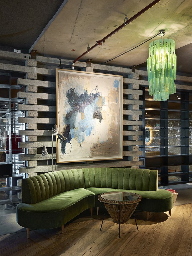 Ovolo Nishi Green Sofa