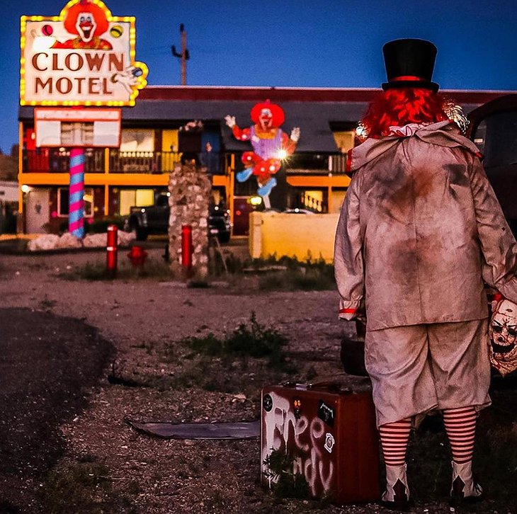 The Clown Motel Scary Scene