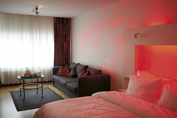 Nordic Light Hotel red light room