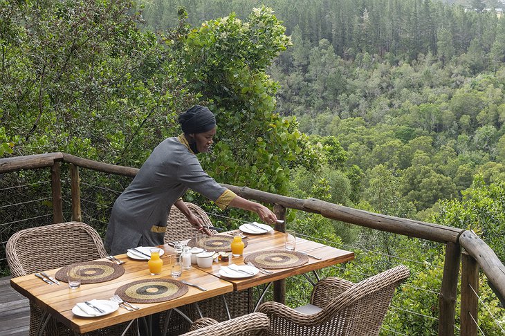 Tsala Treetop Lodge Dining With A Panorama