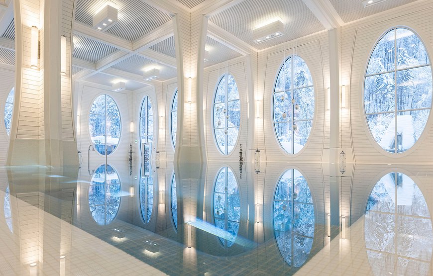Grand Resort Bad Ragaz - Historical Thermal Spa Complex in Eastern Switzerland