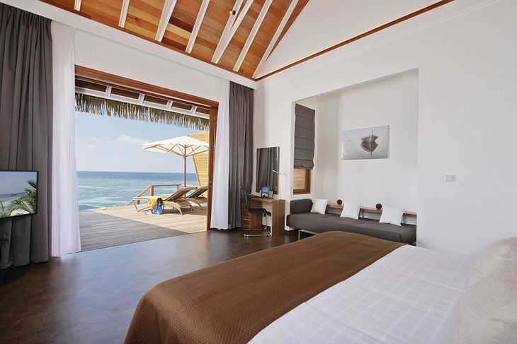 Kandolhu Island sea villa room