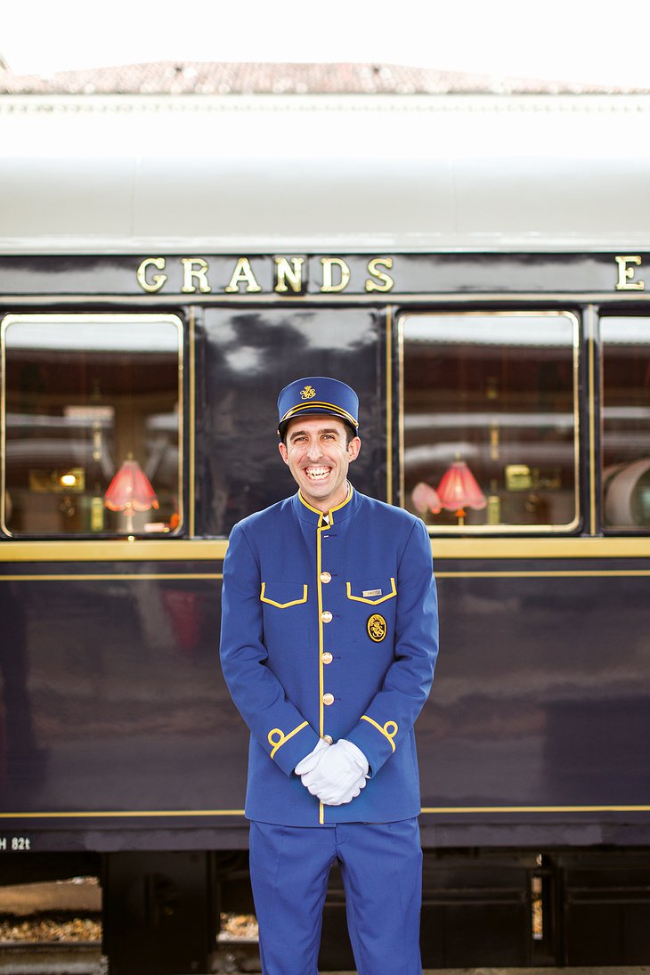 Venice Simplon-Orient Express At The Train Station