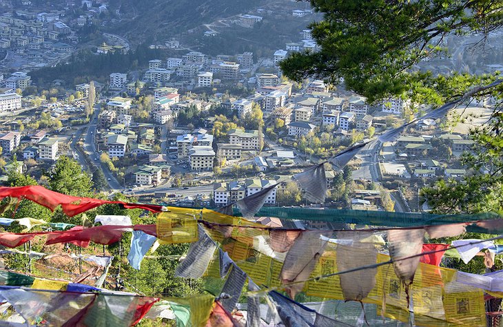 View of Thimphu City