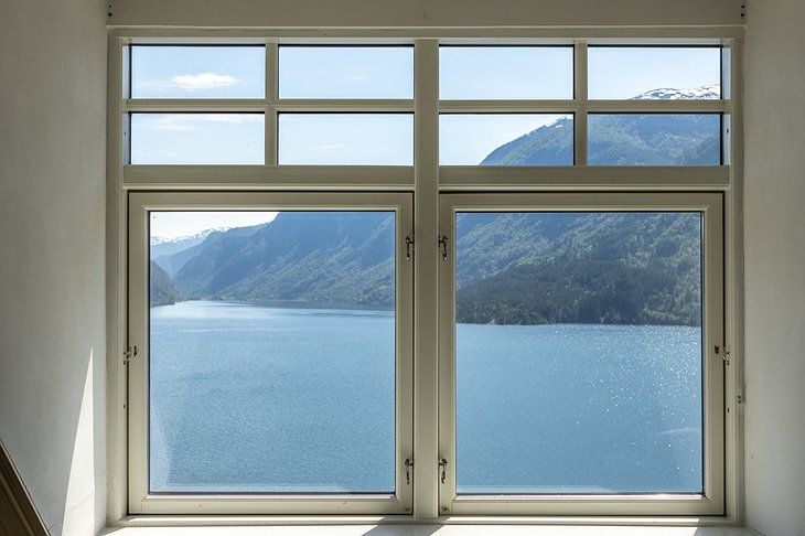 Vikinghaug Window Lake View